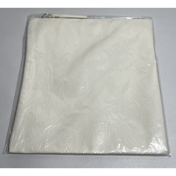 NEW Rachel Miriam Eve Pouch Clutch Bag in White / Cream Curateur Box of Style - Picture 4 of 5